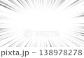 漫畫/動畫風格的速度線動畫背景。單色速度線循環動畫，用於強調或突出重點。 138978278