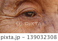 close up Eye old man 139032308