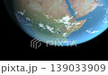 Location and map of Palestine on the surface of the earth at day 139033909