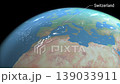 Location and map of Palestine on the surface of the earth at day 139033911