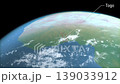 Location and map of Palestine on the surface of the earth at day 139033912