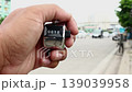 counting cars with counter clicker machine 139039958
