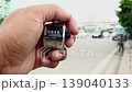 counting cars with counter clicker machine 139040133