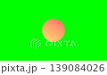 Smooth rotating circular video footage with beautiful gradient glow effect 139084026