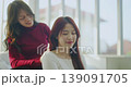 Holiday concept of 4k Resolution. Asian women combing their hair together in the house. 139091705