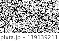 Dancing patterns with black and white shapes in a lively and energetic display of movement 139139211