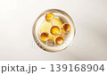 Biological golden molecule with cosmetics background, 3d rendering. 139168904