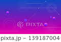 Abstract background animation of geometric line art / pink 139187004