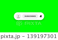 Subscribe Bell Notification Green Screen Animation 139197301