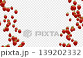 A looping video featuring cute strawberries rising on both sides, with an alpha channel. 139202332