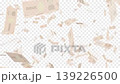 循環動畫：鈔票從上到下落（透明背景） 139226500