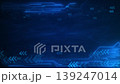 Abstract background digital space technology concept. Futuristic hud screen box light interface sci-fi 139247014