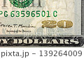 Stop-Motion. Looped Video. Close-Up of the Word Dollars on Various Denomination Bills. 139264009