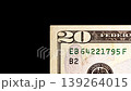 Various Denominations of U.S. Dollars, Stop-Motion Close-Up, Focus on Numbers on Banknotes. Looped Video. 139264015