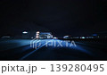 Night driving on the Central Expressway, a vital artery for distribution. 139280495