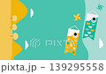 Children's Day Koinobori (carp streamer) banner video with copy space (vertical video) 139295558