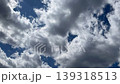 縮時攝影的藍天白雲背景素材 139318513