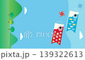 Children's Day Koinobori (carp streamer) banner video with copy space (vertical video) 139322613