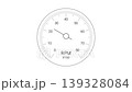 Animated RPM Tachometer Gauge With Moving Needle Technical Instrument Video 139328084