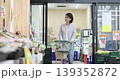 Housewife shopping at a supermarket 139352872