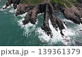 Aerial view of Tojinbo, Fukui Prefecture 139361379