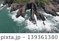 Aerial view of Tojinbo, Fukui Prefecture 139361380