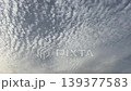 A fantastical wave pattern of cirrocumulus clouds spreads across the blue sky. 139377583