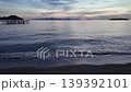 Magnificent sunset on a cloudy day over the Aegean Sea in autumn 139392101