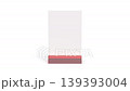 Blank menu for restaurant, bar or cafe on white background 139393004