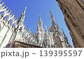 Nice view of Milan Madonnina at sunny day 139395597