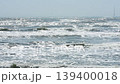 Choshi City, Chiba Prefecture: The Pacific Ocean under a clear sky with whitecaps. 139400018
