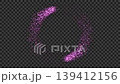 Pink rotating light particles, loop 139412156