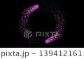 Pink rotating light particles, loop 139412161