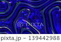 Futuristic Blue Liquid Surface Seamless Loop 139442988