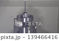 Pan scene the touching probe measure the mold parts. The high precision manufacturing process by CNC milling machine. 139466416