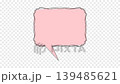 A fun animation of pink speech bubbles with intricately intertwined lines. 139485621