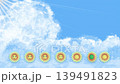 A loop background image with a small, human-faced sunflower character, perfect for adding text. 139491823