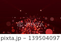 旋轉流動的粒子/紅色粒子，閃爍，發光，旋轉，影像效果。 139504097