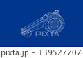 3D wire-frame model of referee whistle 139527707