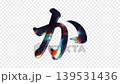 平假名「ka」的筆觸如玻璃般閃耀，反射出彩虹般的光芒，帶有透明通道，可循環播放。 139531436