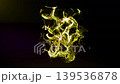 Rotating abstract smoke of light. Looping video. 60fps. 139536878