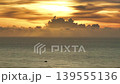 Aerial views of the ocean with clouds 139555136