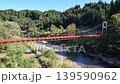 川と赤い橋 139590962