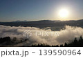 光り輝く雲海 139590964