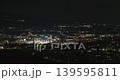 長野県上田市の市街地 夜景 左パン撮影 139595811