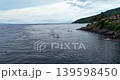 Traditional Jukung Boat Cruising Along the Coast of Amed Bali 139598450