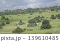 a landscape completely shaped by brousing giraffes. notice the hour-glass shapes 139610485