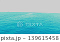 background with blue ripples and waves on the water surface. Waves reflecting light, a swimming pool, sea, ocean. Clear water, splashes, waves, viewed from above. Summer vacation, relaxation, weekend 139615458