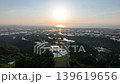 A view of Toyama Bay in the evening from the hilly area of Namerikawa City, Toyama Prefecture. 139619656