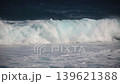 The seascape of Amami Oshima in May, under a gloomy, cloudy sky due to the influence of the rainy season front. 139621388